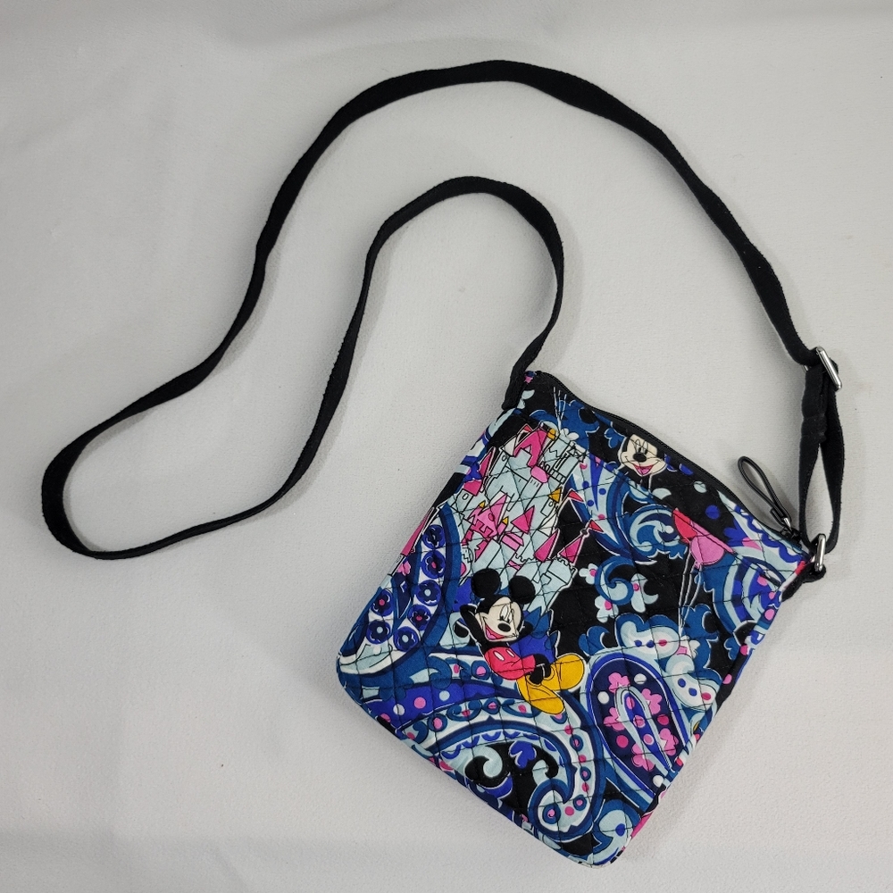 Vera Bradley Disney Parks Whimsical Paisley Mini Hipster Bag - Picture 16 of 16